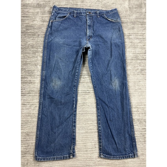 Vintage Rustler Jeans Mens 40x32 Straight Leg‎ Denim Mexico - Picture 1 of 13